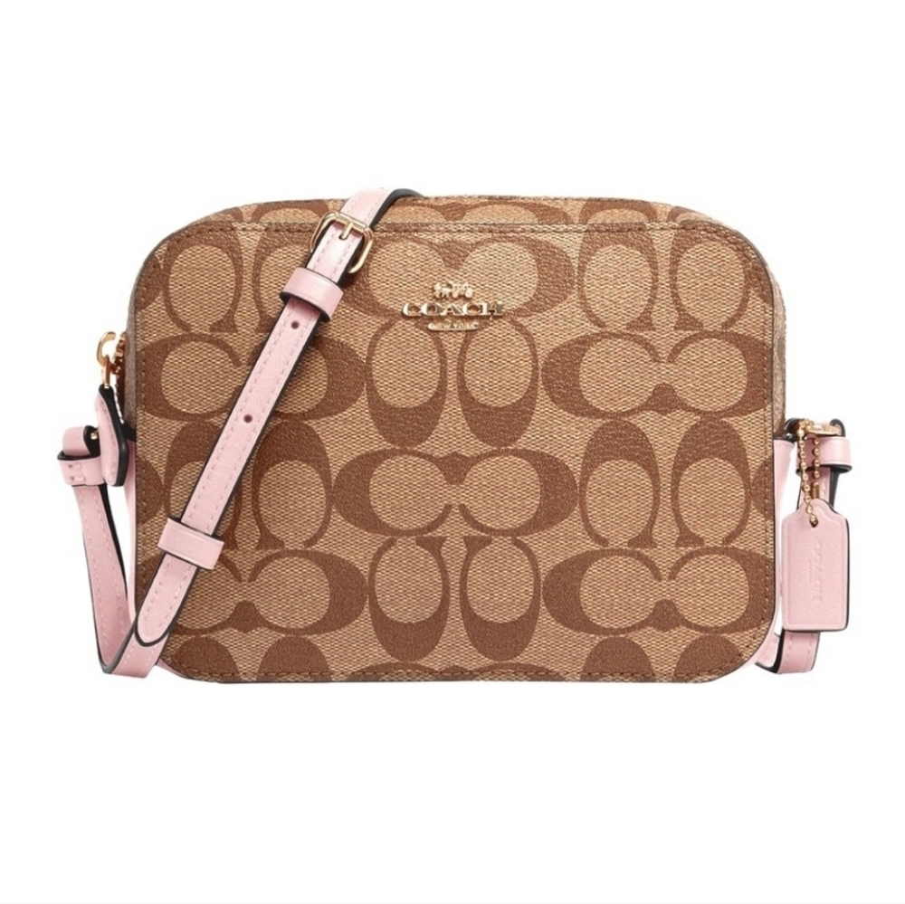 New Coach Mini Jamie Camera Bag in Light Pink